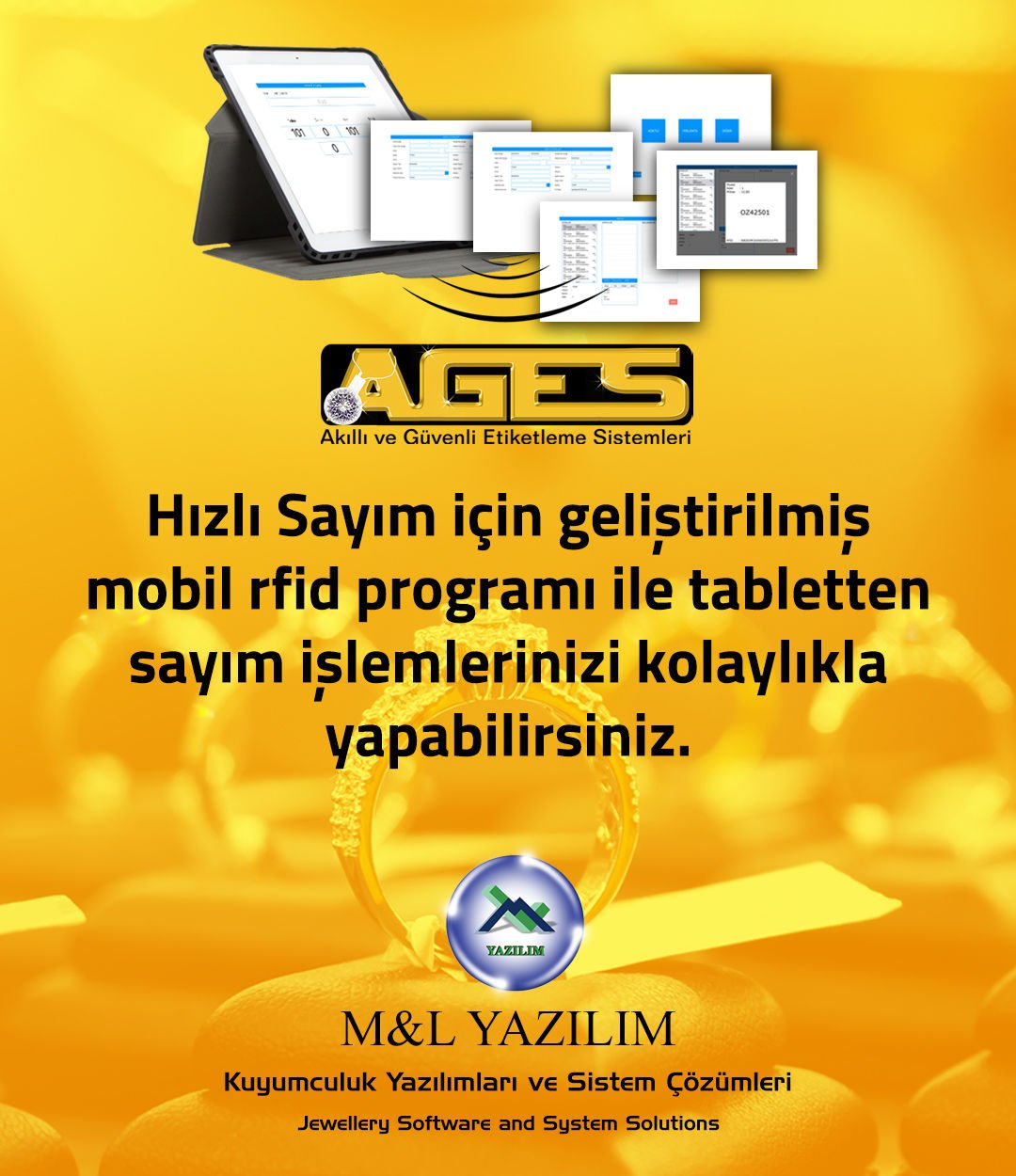 ML Ipad Sayım Programı